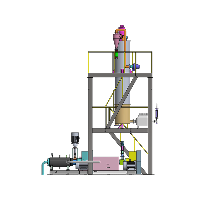 Làm tan chảy Masterbatch kéo sợi trực tiếp Thêm thiết bị