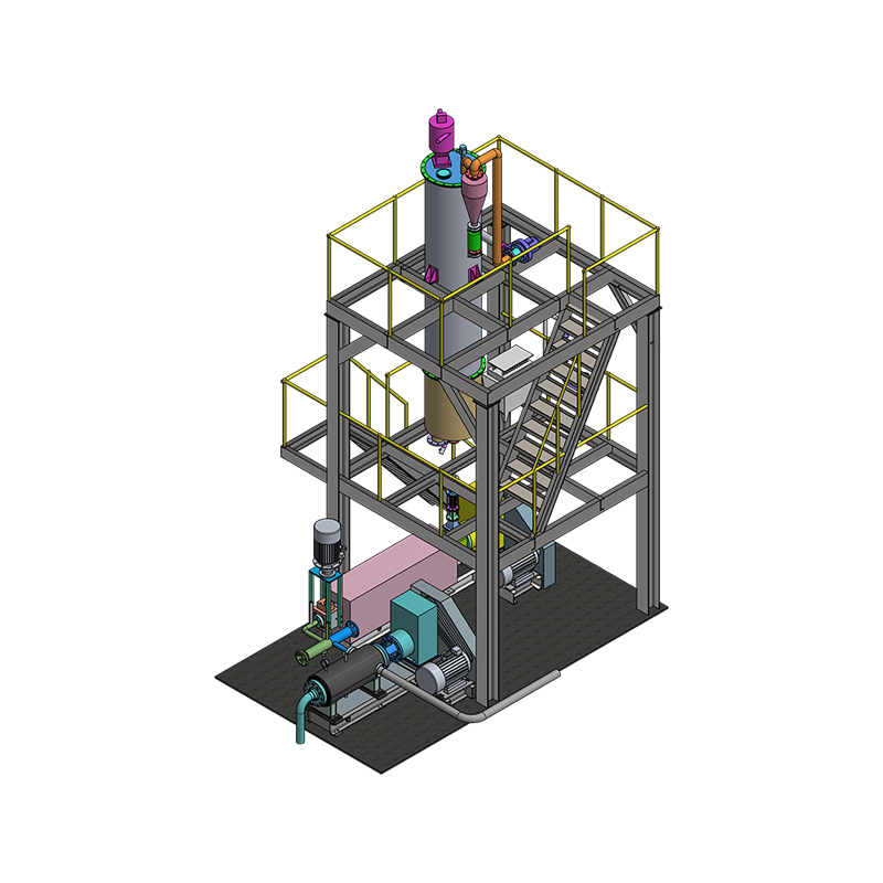 Làm tan chảy Masterbatch kéo sợi trực tiếp Thêm thiết bị